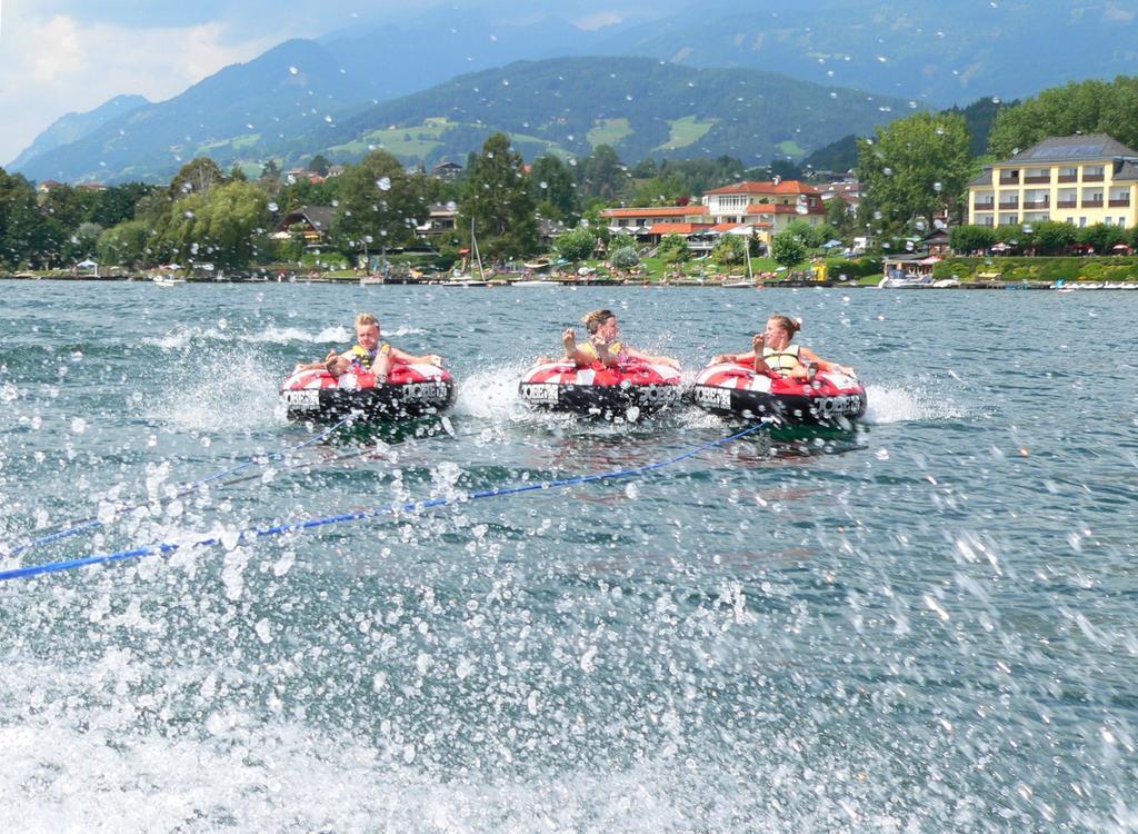 Ruhige Wohnung Mit Schoenem Eigengarten In Seeboden Am Millstaettersee Exterior foto